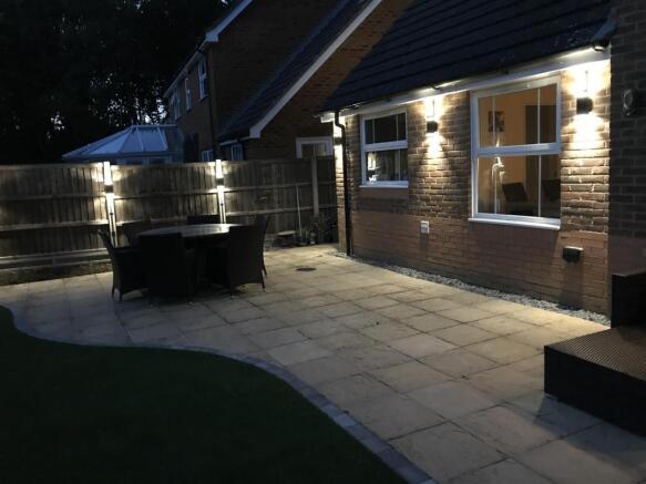 Rear Garden Night