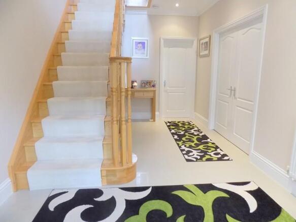 Another aspect of entrance hall.