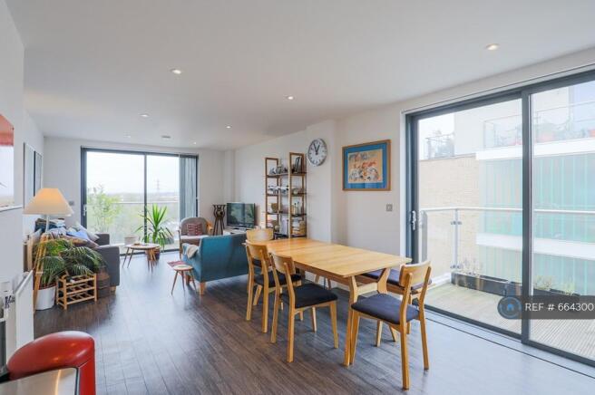 Open Plan Living Room And Kitchen