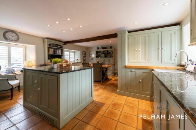 Kitchen, Banbury House, Great Easton