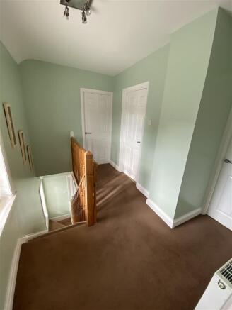 First floor landing: