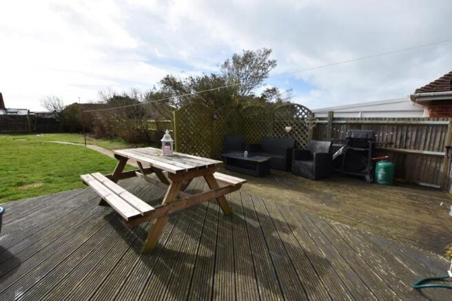 Rear garden