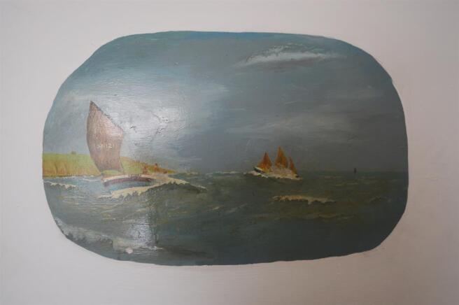 Bait Shed Oil Painting