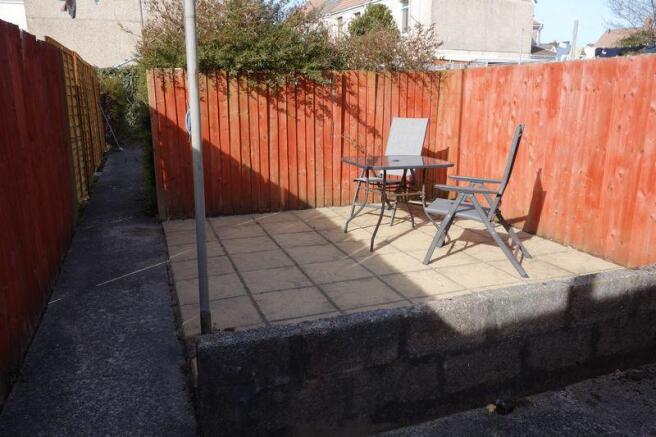 Rear Patio