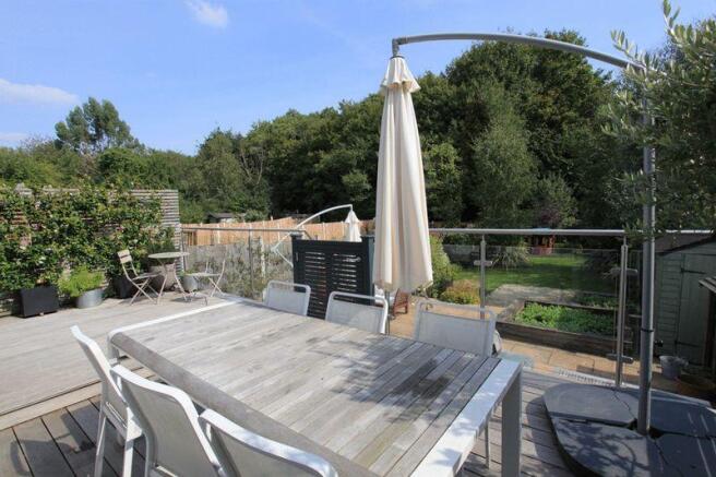 Raised decking...