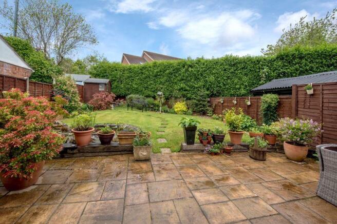 Rear garden
