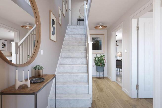 Welcoming hallway