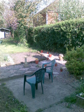 Rear garden