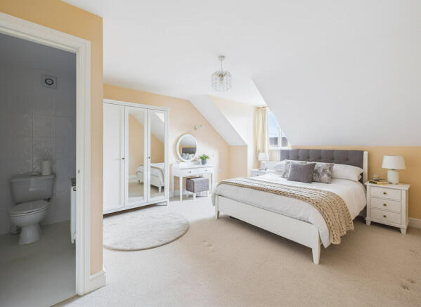 Bedroom AI staged