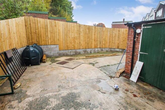 To the Rear of the Property