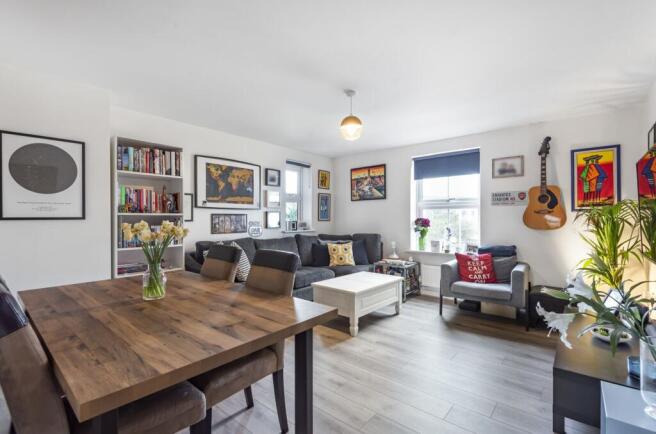 Living Room & Dining Area
