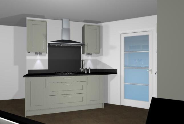 Cluden Road kitchen 