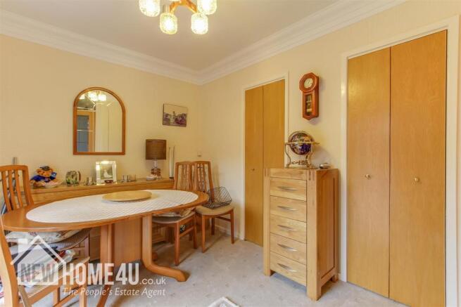 DINING ROOM / BEDROOM THREE: