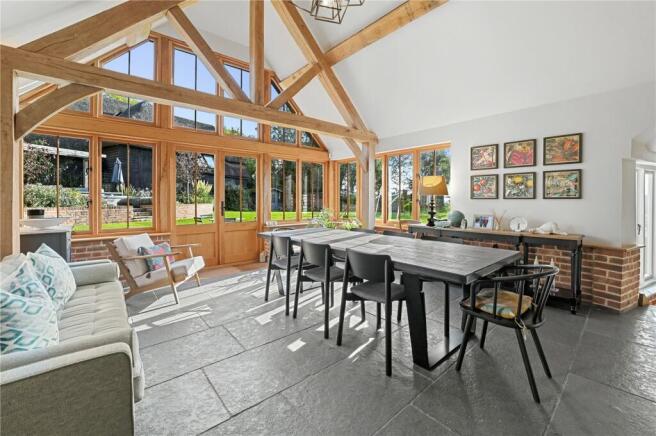 Vaulted Dining Area