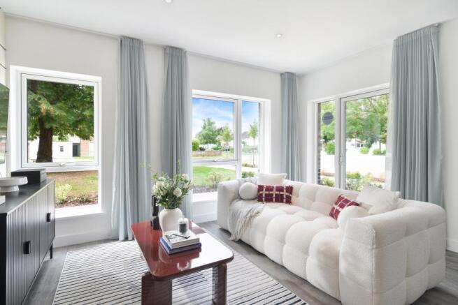 City Reach - Plot 6, 2 bedroom show apartment, Living