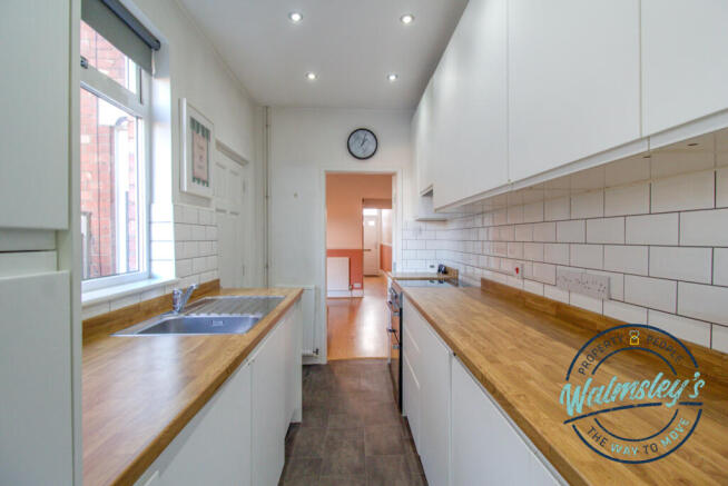 Kitche towards living areas