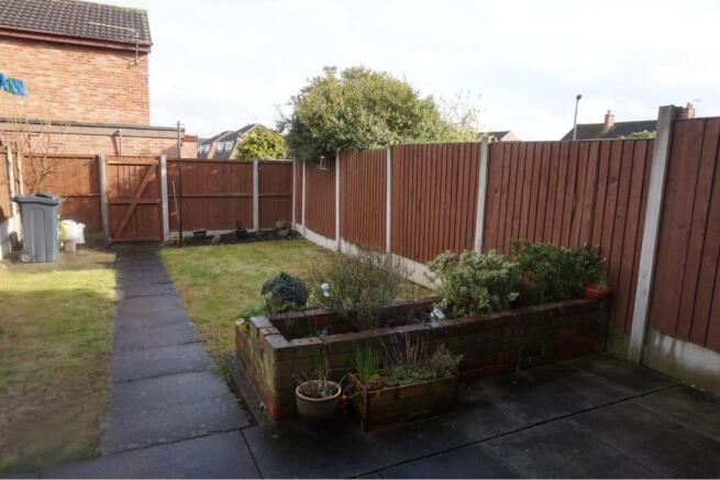 rear garden       