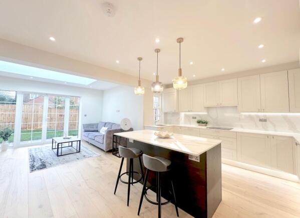 Open-Plan Kitchen/Dining/Living Room