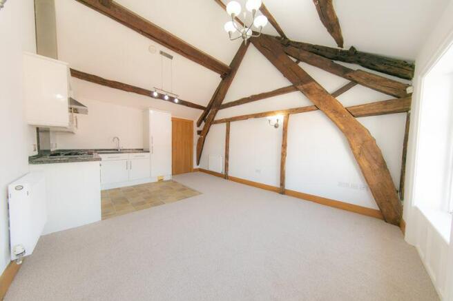 Open plan living space