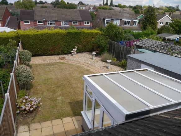 View over garden