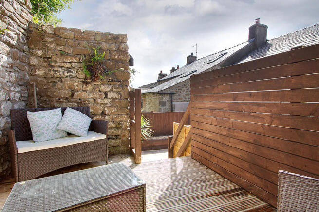 Decked terrace