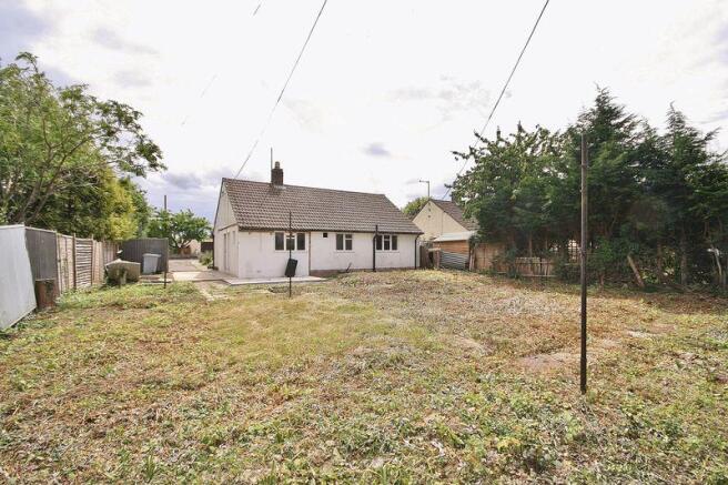 Rear of Property