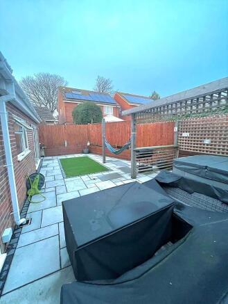 Rear garden