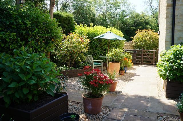 Side Garden from Kitchen