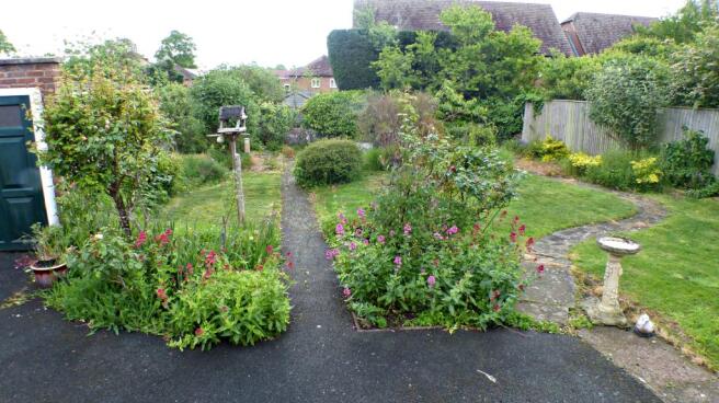 Private rear garden.