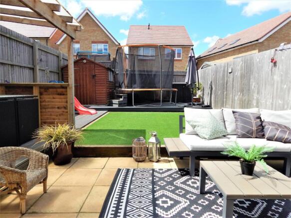 Rear garden