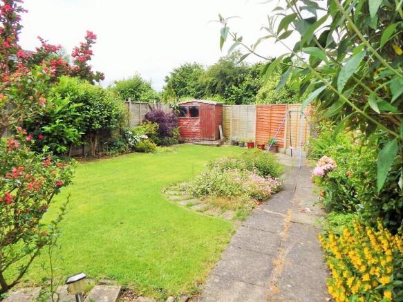 Rear garden