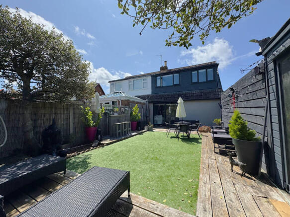 Rear of Property