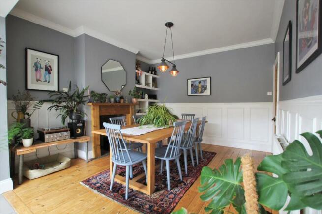 Open Plan Dining Room/Kitchen