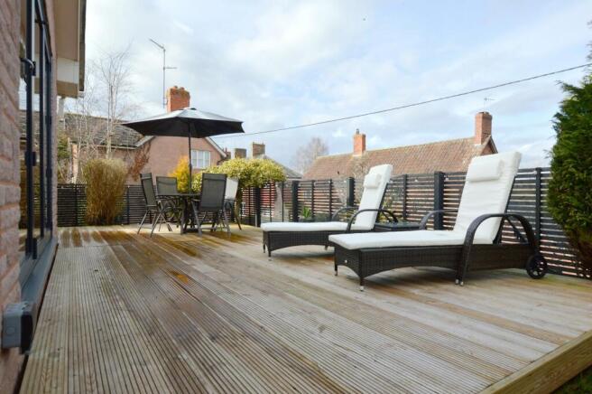 Decked Lounge Area
