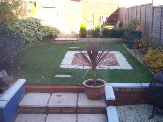 Rear garden