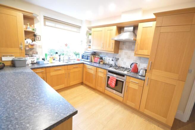 Open plan kitchen