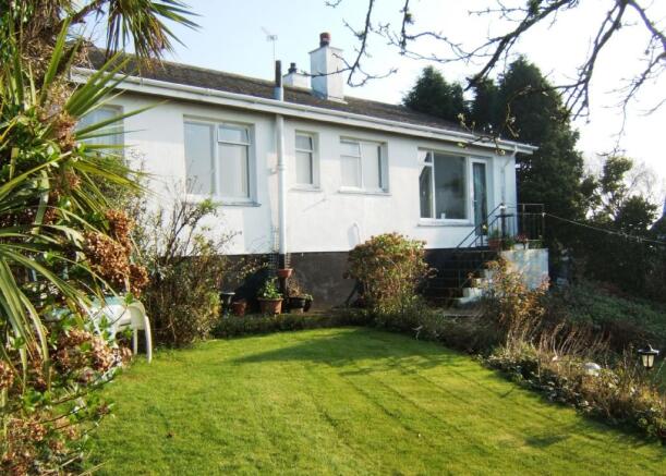 Rear of bungalow
