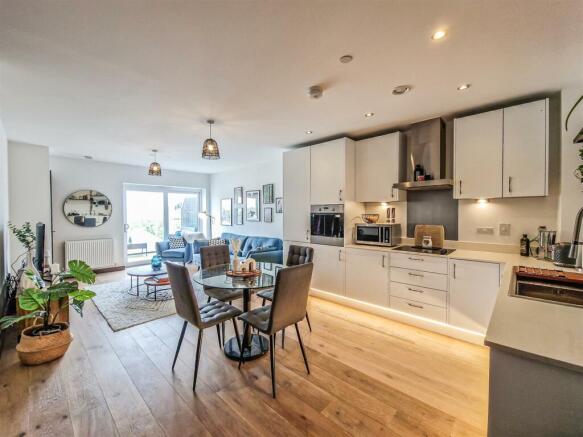 Open Plan Kitchen-Dining-Living Space