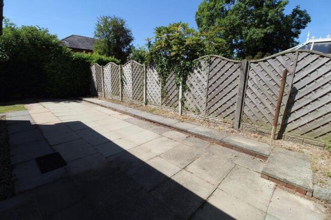 Rear Patio