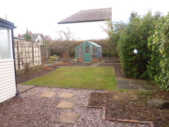 Rear garden