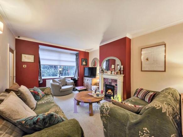 Through lounge dining room