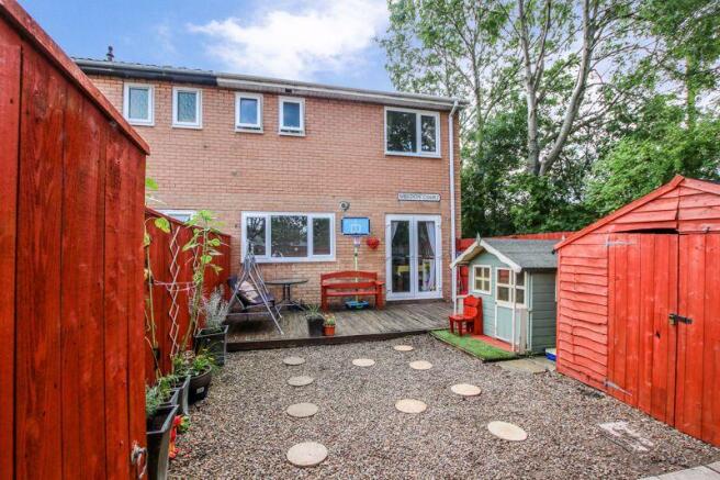 Rear garden
