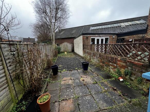 Rear Garden with Alfresco Dining Area