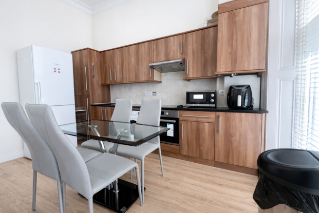 Open plan kitchen