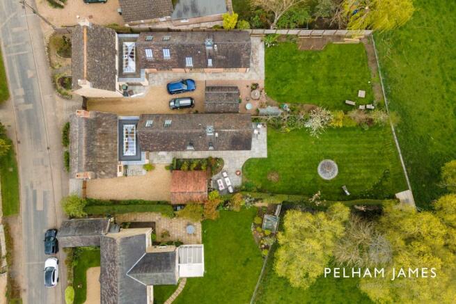 Aerial View, The Thatch, Harringworth