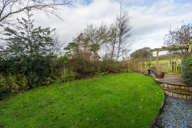 Rear garden