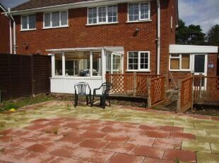 Rear Patio