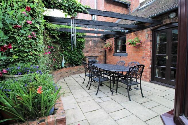 Rear patio