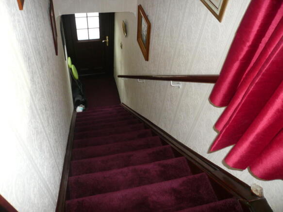 Stairs to rear