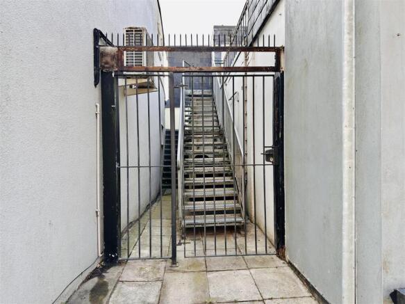 Secure Gated Entrance to the Apartment